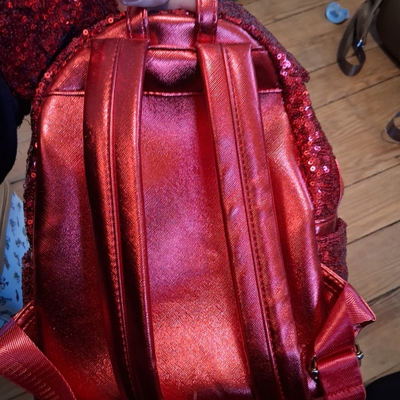 Ruby Sequin Loungefly Mini Backpack - Picture 4 of 4